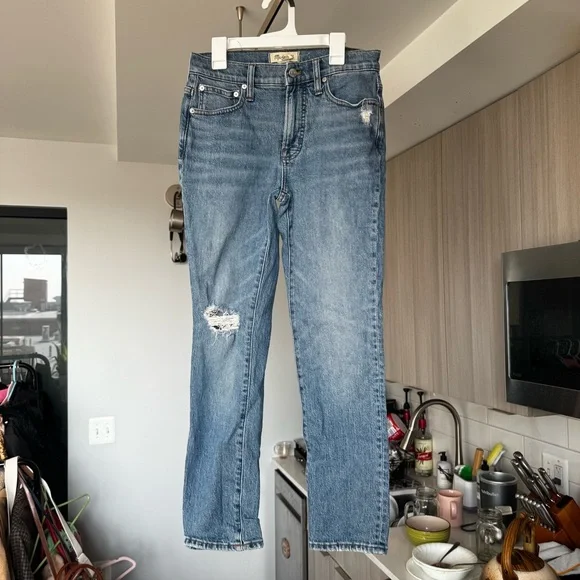 Madewell Mid-Rise Perfect Vintage Jean in Ainsdale Wash Size 25 - Picture 2 of 11